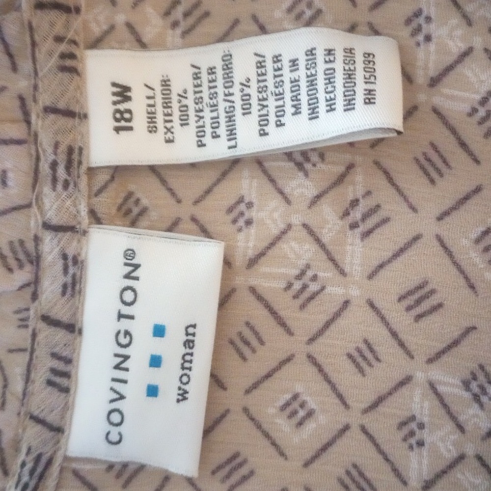 NWT Covington Women Blouse - Picture 2 of 4